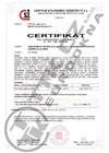 Certifikát TTK PASIV PLUS 1